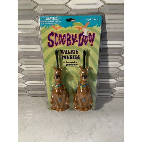 Scooby Doo Walkie talkies 1996 SEALED Hanna Barbera Collection VERY RARE